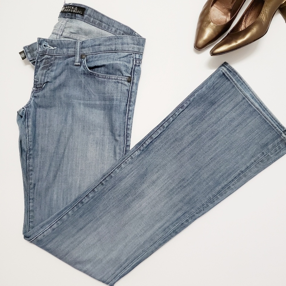Rock & Republic Ladies Boot Cut Jeans Size 29